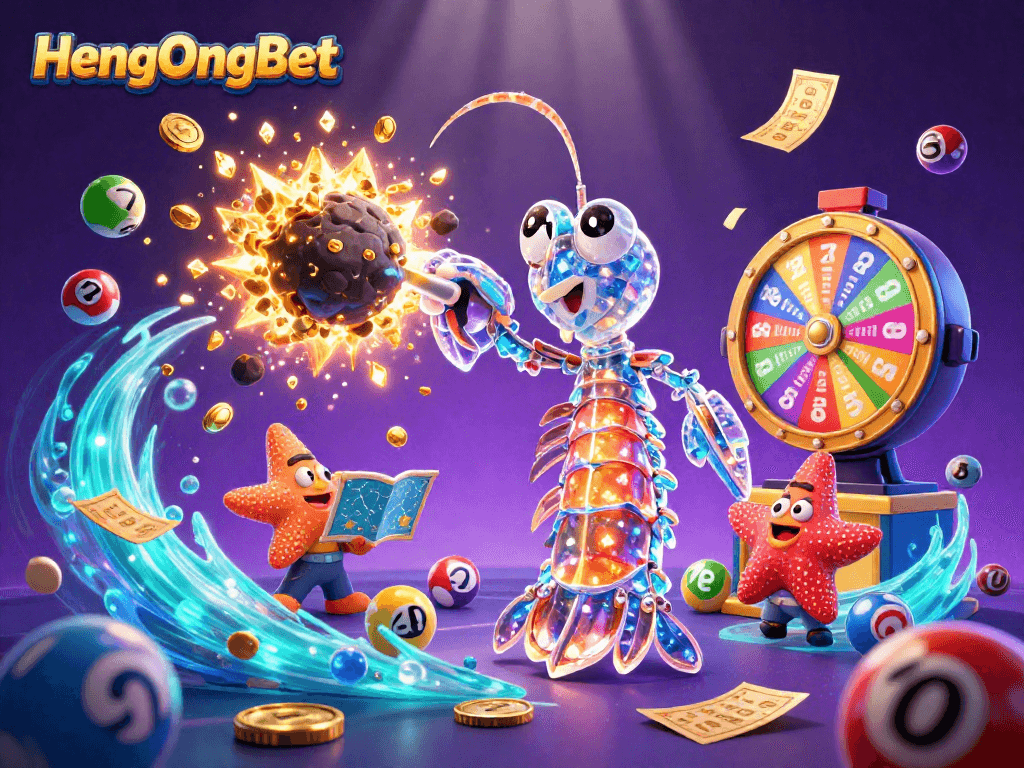 Join the fun at HengOngBet while enjoying colorful lottery excitement and treasures!