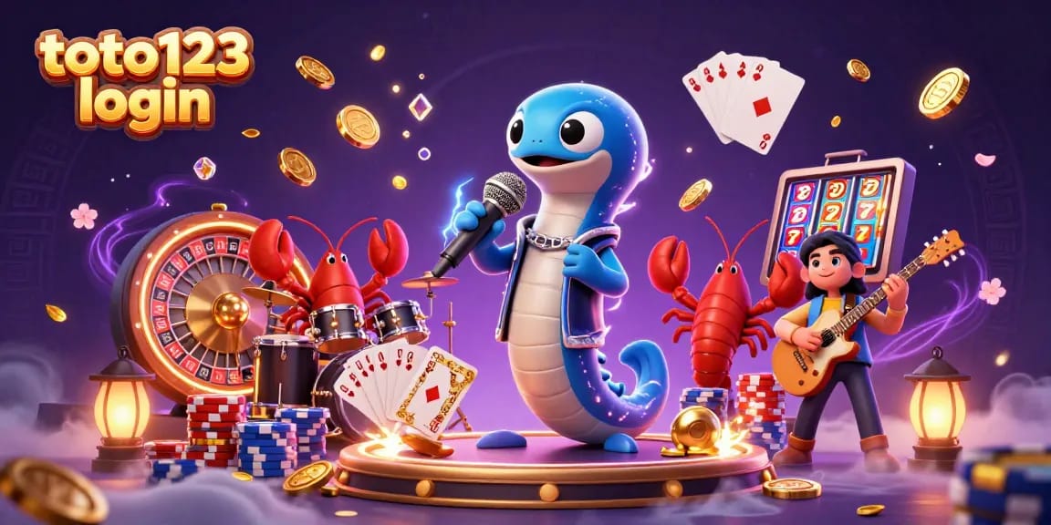 Experience thrilling wins with toto123 login in this vibrant underwater casino scene.