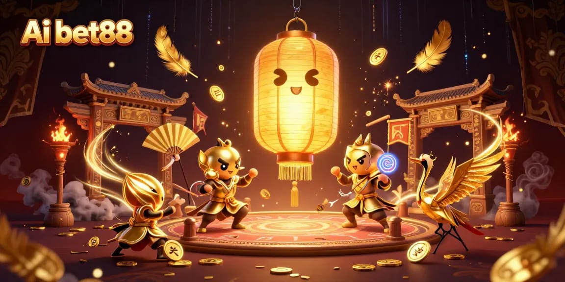 Experience thrilling gameplay with Ai bet88 in this vibrant casino night scene