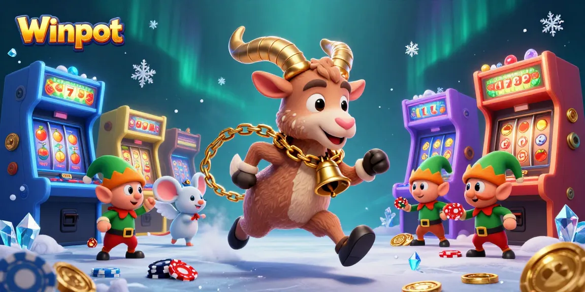 Winpot brings a festive casino experience alive with Krampus, an angel mouse, and playful gremlins.