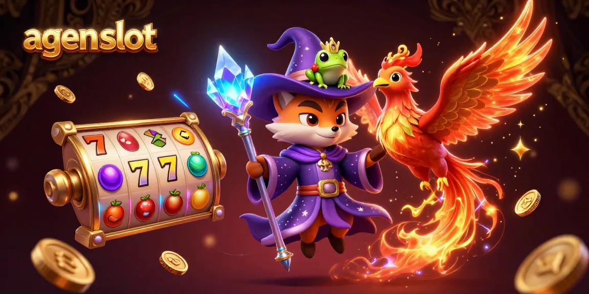 Menang besar di agen slot dengan slot reels dan simbol jackpot yang memukau.