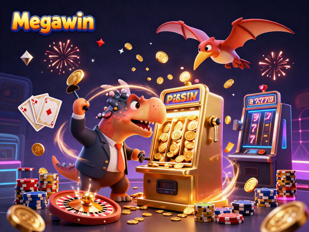 Megawin menawarkan mesin slot emas yang menghasilkan koin jackpot mengagumkan di dunia kasino virtual