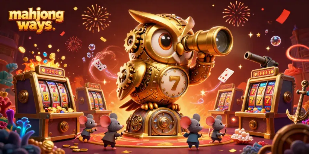 Gambarlah cara bermain Mahjong Ways yang seru dengan slot menguntungkan dan suasana penuh warna.