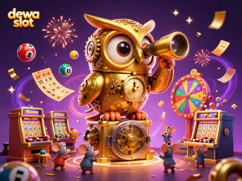 Menggandakan keseruan bermain dewa slot dengan gambar ilusi 3D karakter utama dan elemen permainan yang dinamis.