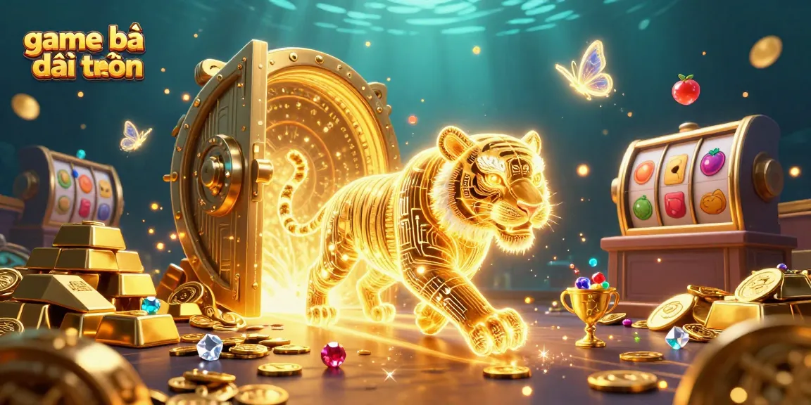 Experience the excitement of game bài đổi thưởng with iridescent visuals and vibrant casino elements.