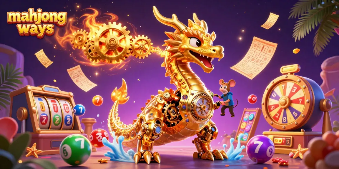 Experience vibrant mahjong ways action with dynamic colorful elements and a captivating gaming scene.