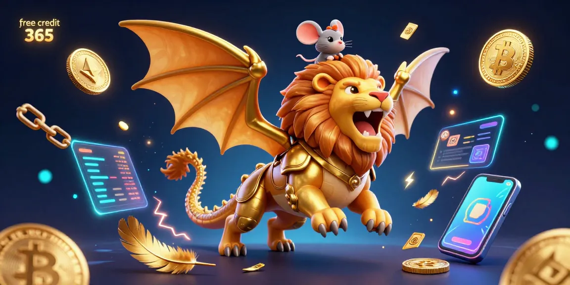 Engage with free credit 365 offers through thrilling casino gameplay, featuring vibrant characters and digital elements.