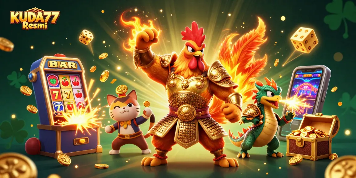 Menangkan jackpot di KUDA77 Resmi dengan slot mesin 3D yang mengagumkan.