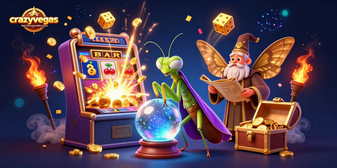 Capture the magic of gambling with crazyvegas best real money online casino in a vibrant, 3D scene of luck!
