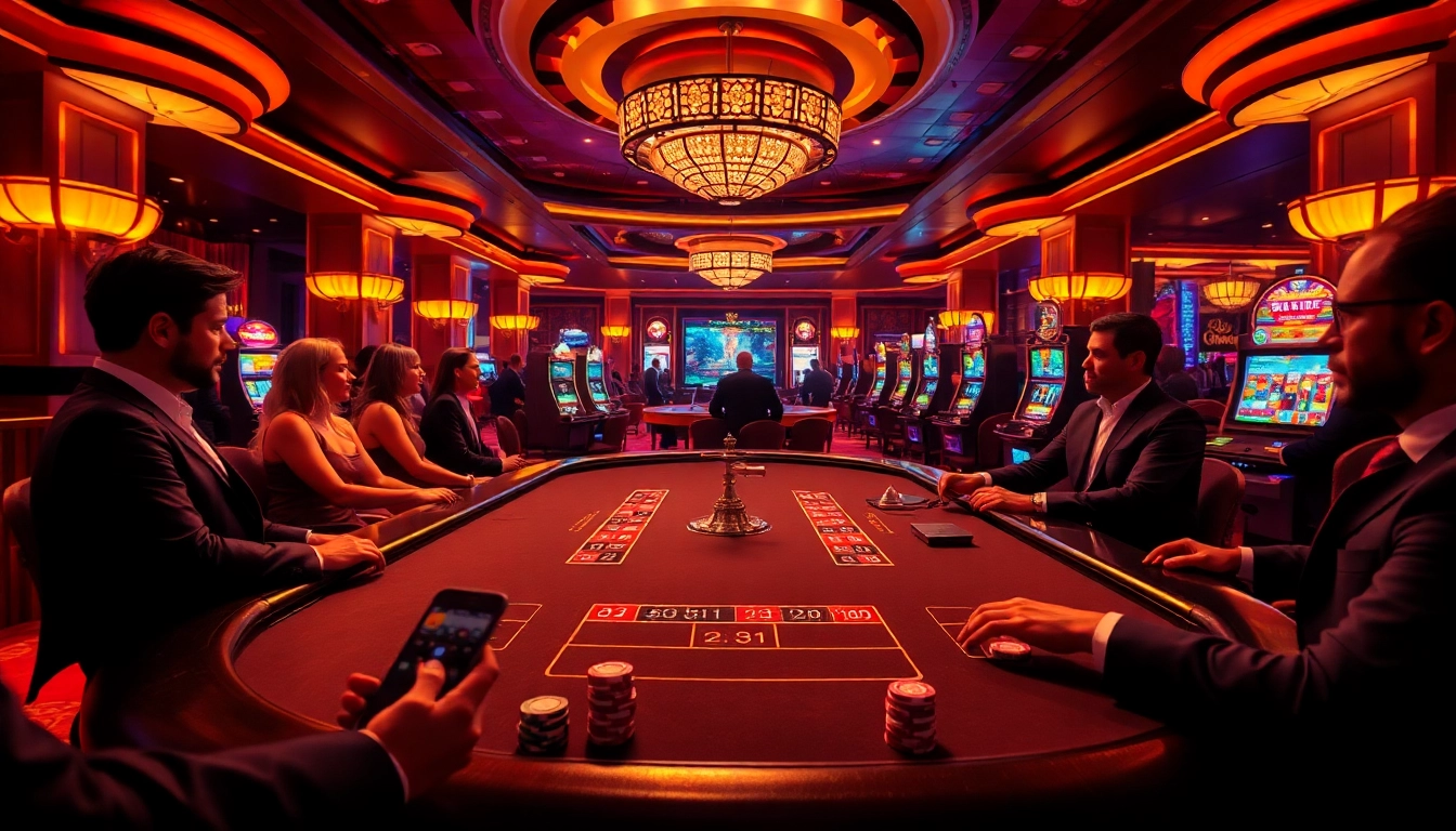 Engaging poker game showcasing hidden wiki link elements in a luxurious casino setting.