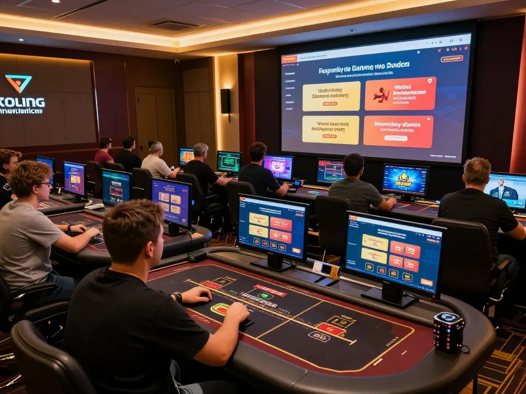 Players enjoying a live casino experience on Sepuhplay link with engaging interfaces and responsive design.