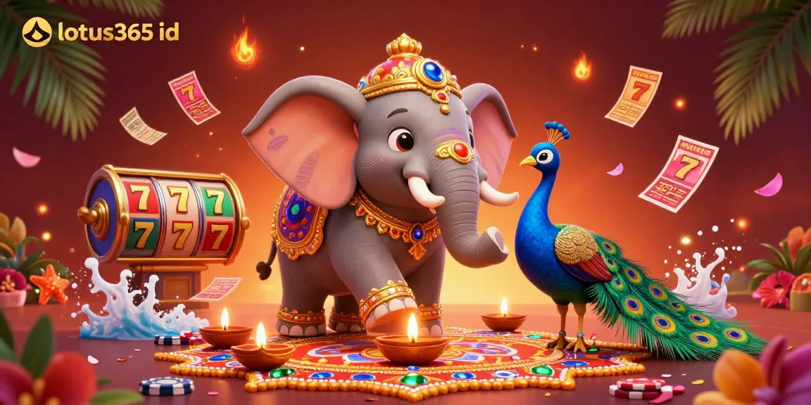 Engage with lotus365 id to unlock colorful slot games in a vibrant casino scene.