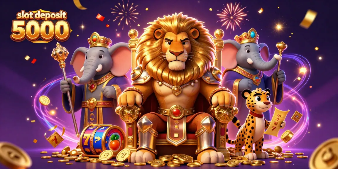 Experience the excitement of slot deposit 5000 through fierce characters and vibrant game elements.
