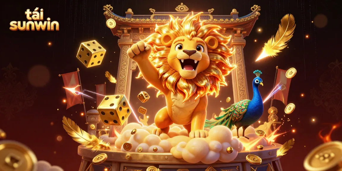 Experience the thrill and excitement of tải sunwin with a dynamic gaming adventure illustration.
