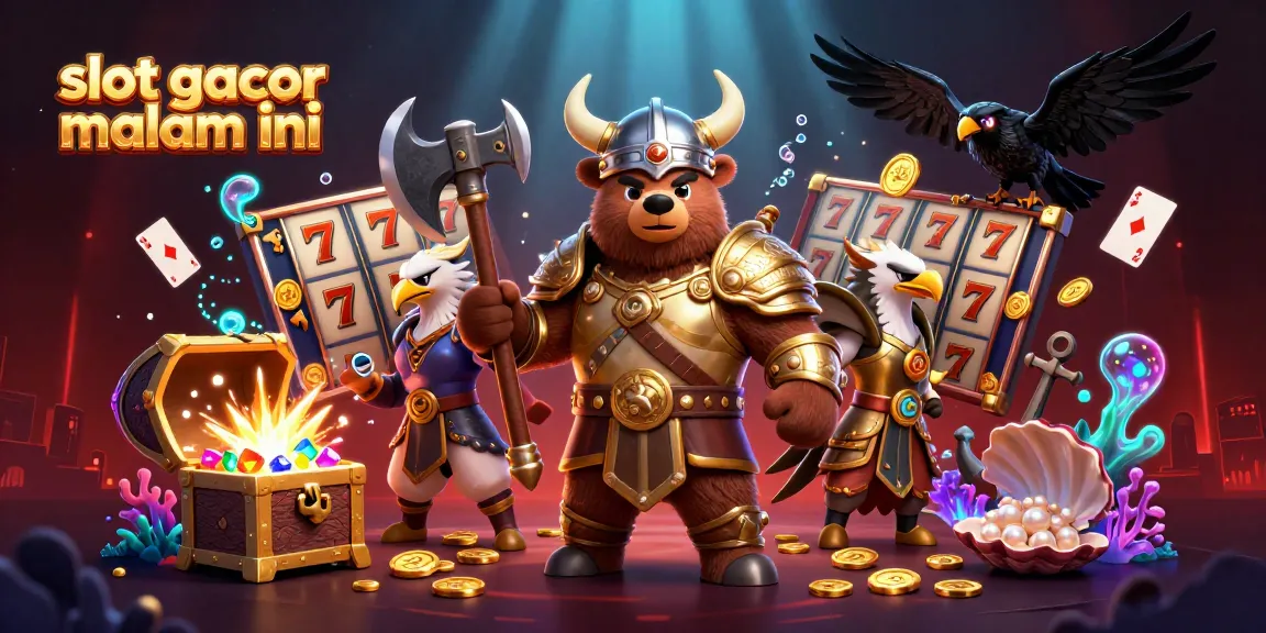Slot gacor malam ini menunjukkan permainan slot menarik dengan elemen bonus yang melimpah