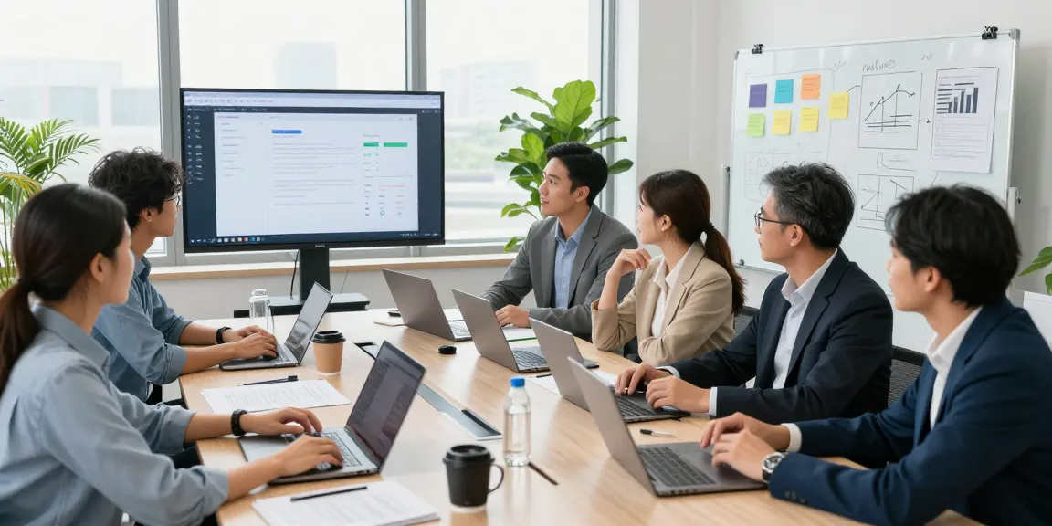 Kolaborasi bisnis di ruang kantor modern, balak66 menciptakan konektivitas yang lebih dalam.