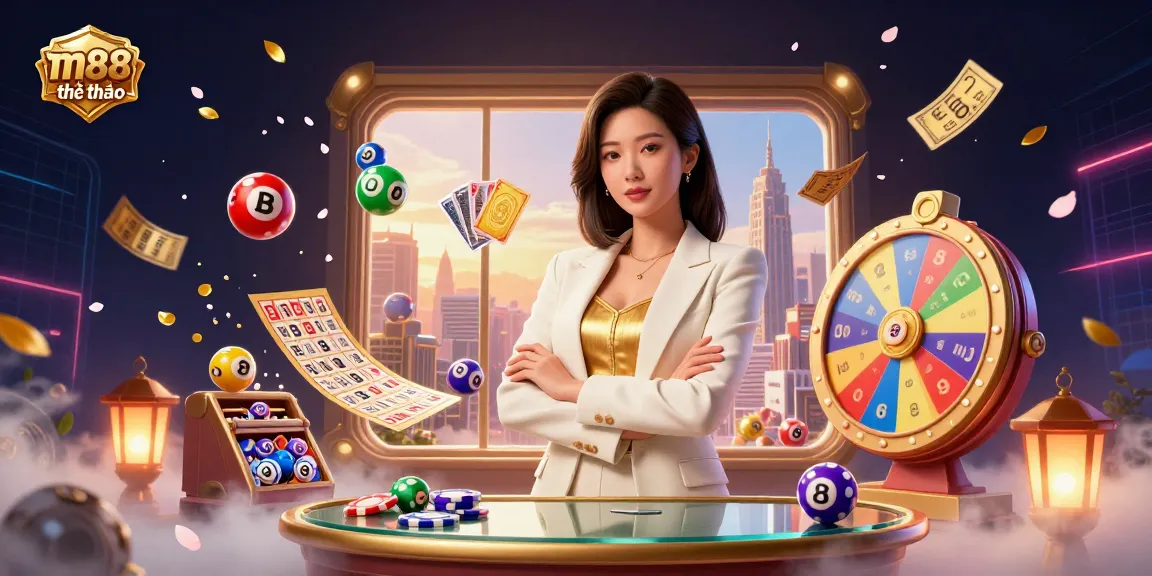 Xem m88 thể thao trong hành động với một nữ doanh nhân mạnh mẽ thể hiện kỹ năng của cô trong môi trường casino đầy thú vị.