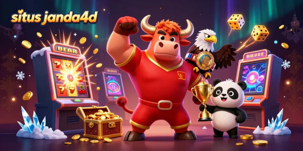 Menangkan jackpot dengan situs janda4d yang penuh dengan karakter berenergi dan elemen kasino mewah.