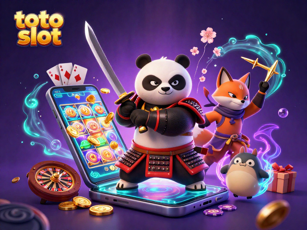 Engage in thrilling gameplay with toto slot featuring vibrant characters and casino elements.