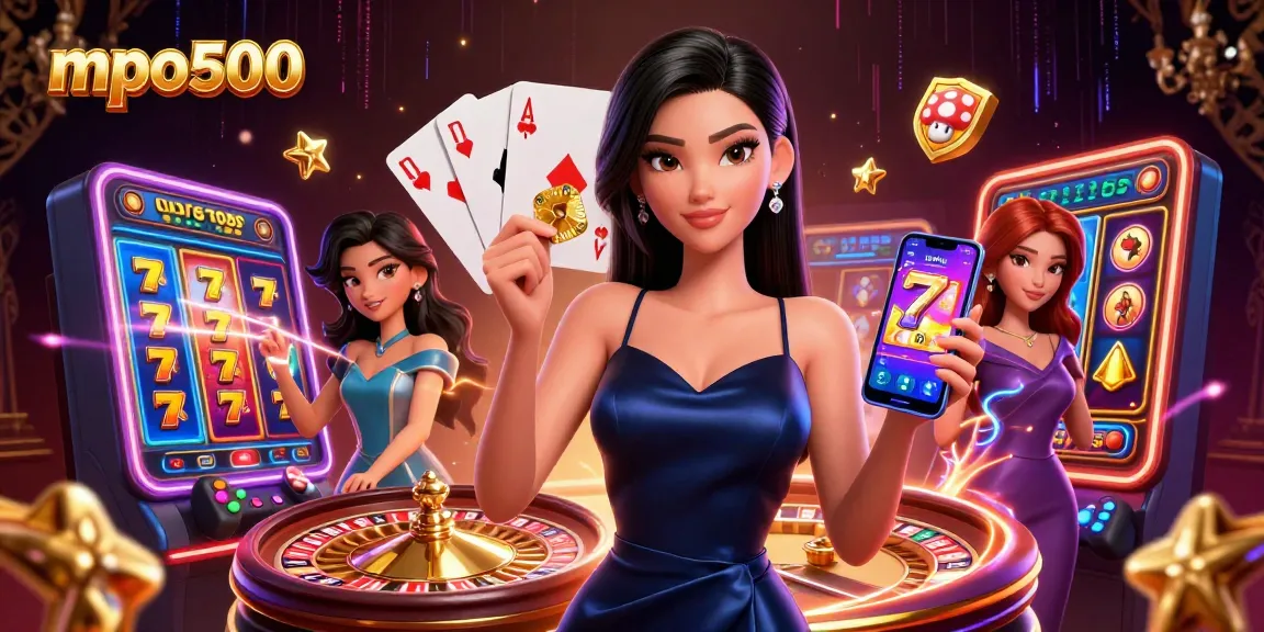 Spin the reels and win big with mpo500: A stunning casino experience awaits.