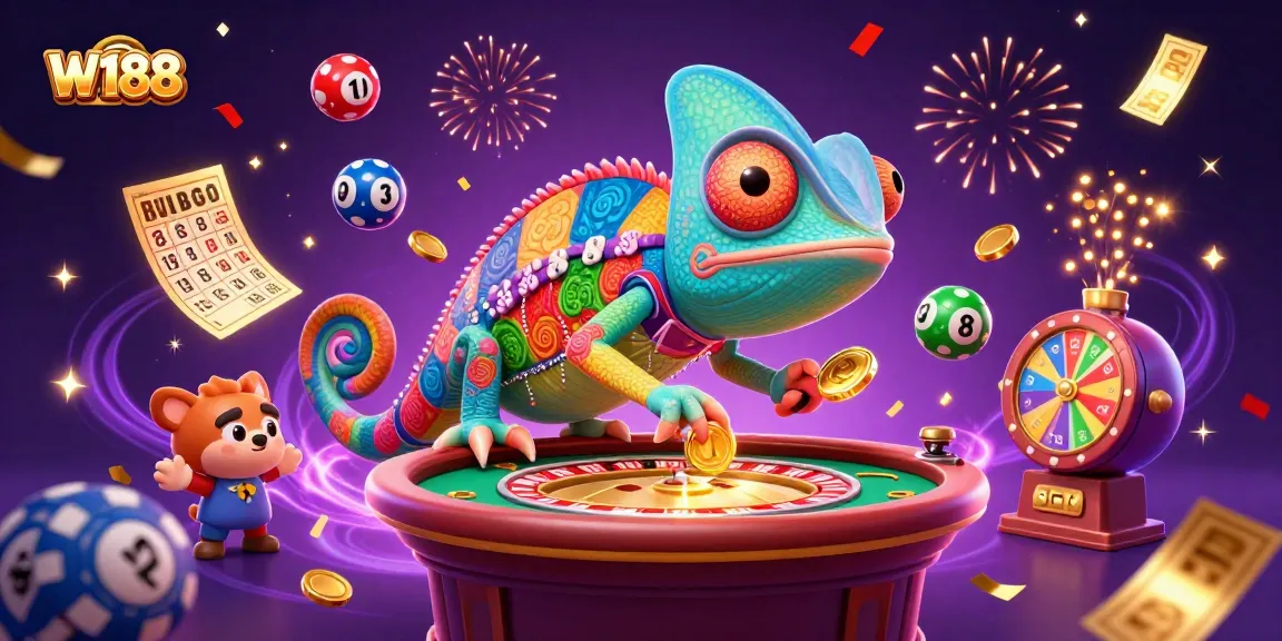W188 elevates your betting experience with vibrant casino action and colorful prizes.