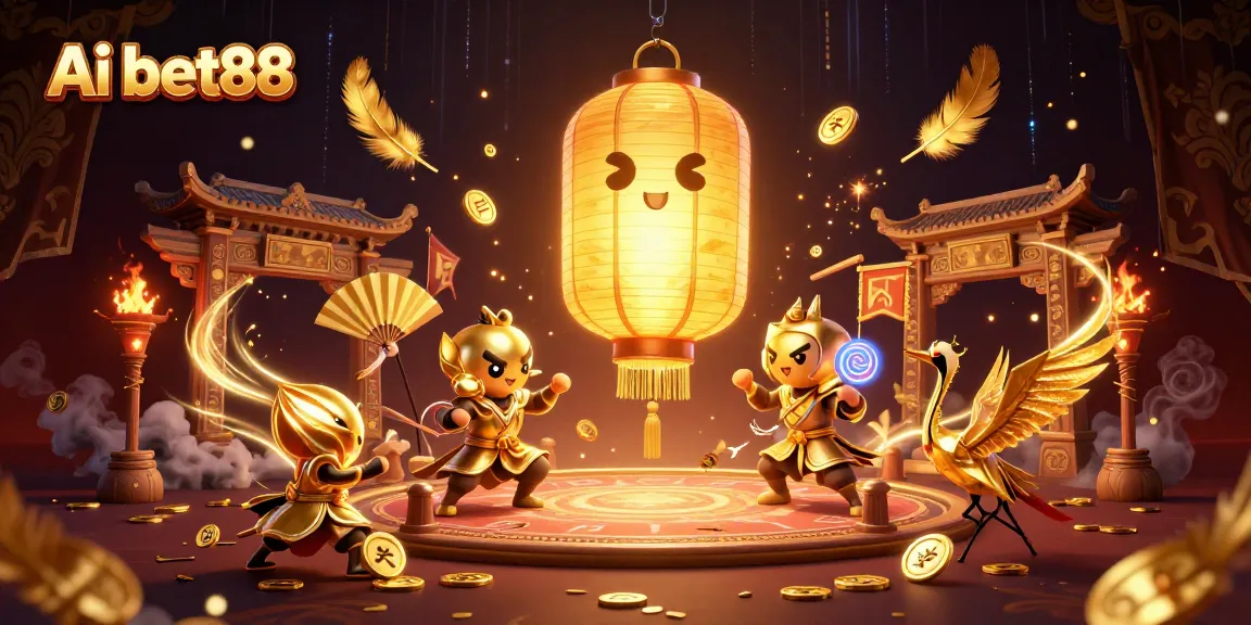 Experience thrilling gameplay with Ai bet88 in this vibrant casino night scene