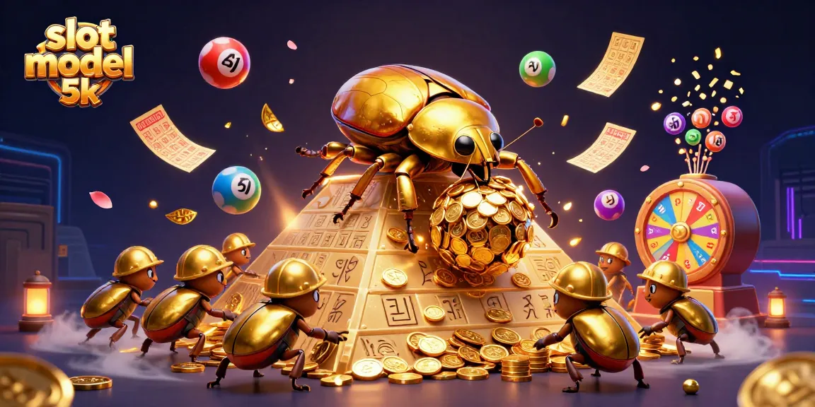 Experience thrilling action in slot modal 5k with a golden beetle hero and vibrant game elements.