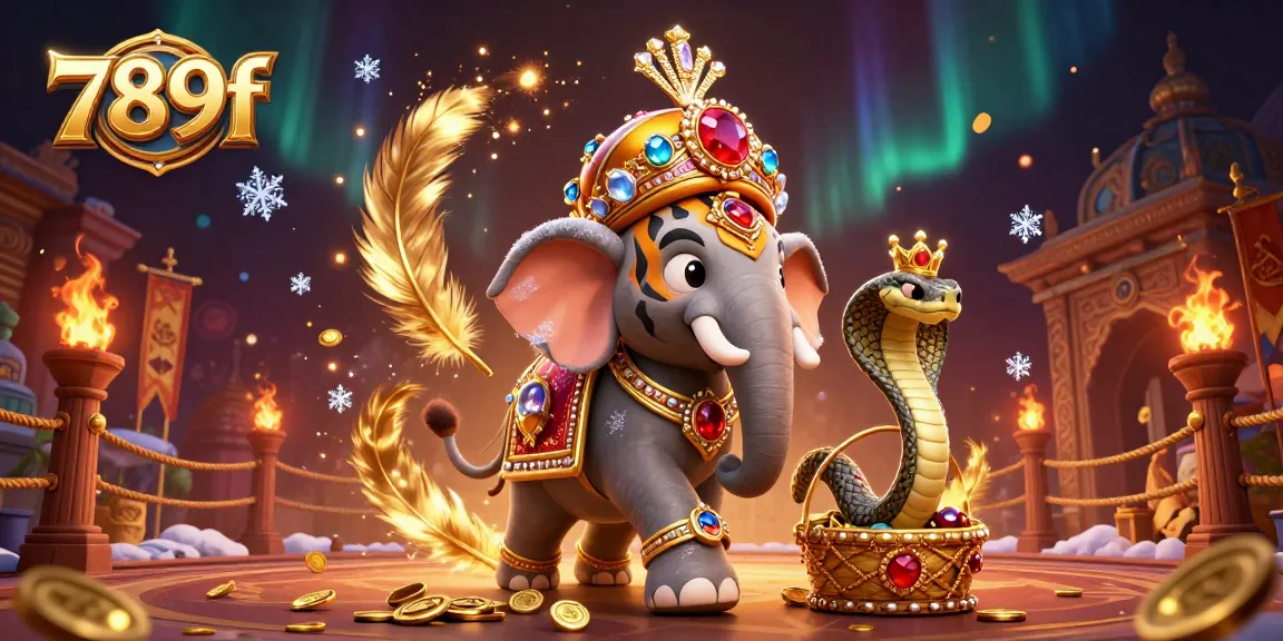 Experience thrilling gaming with 789f at a vibrant online casino, featuring unique characters and elements.