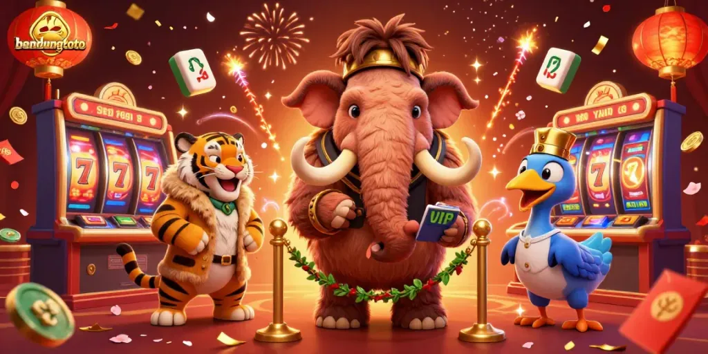 Engage in thrilling gameplay at bandungtoto casino with vibrant visuals and dynamic characters.